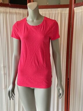 GAP Favorite T Red Crew Neck Short Sleeve T-Shirt Size S